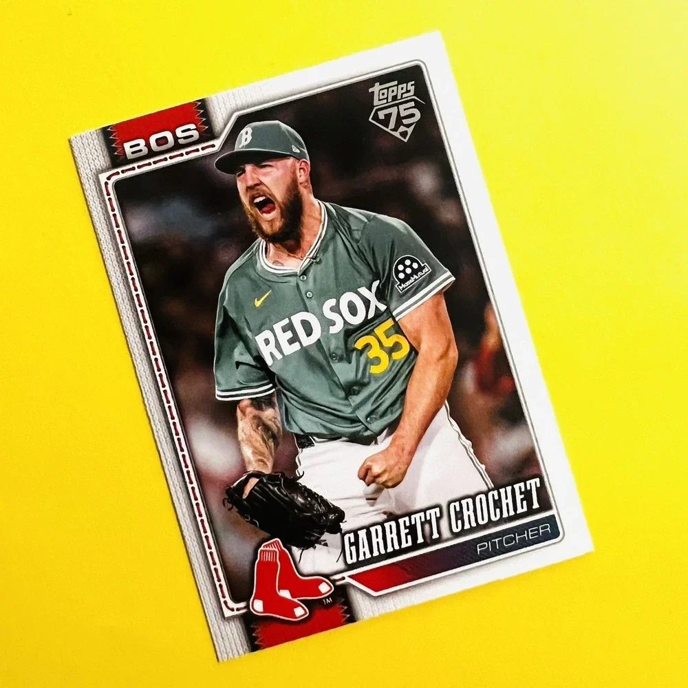 2026‎ Topps Series 1 Garrett Crochet #53 Boston Red Sox Base Card
